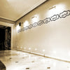 Affordable modern Islamic decals for your walls Al-Asma-ul-Husna, 99 names of Allah in Arabic calligraphy perfect for mosque, schools and home decor.