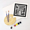 MashAllah Square Kufic Painting Craft Kit