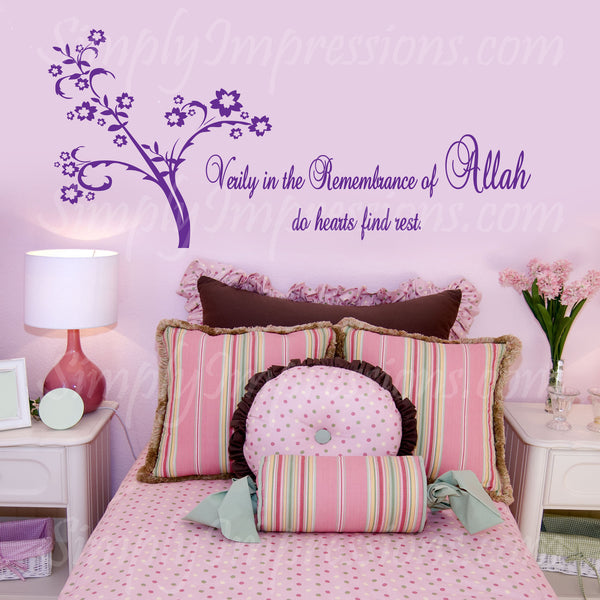 Flower and Remembrance Quote